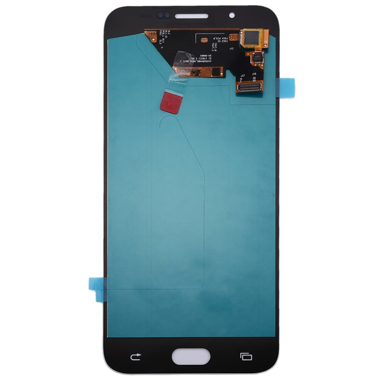 Oled LCD Screen for Galaxy A8 with Digitizer Full Assembly (White) - LCD Screen by PMC Jewellery | Online Shopping South Africa | PMC Jewellery