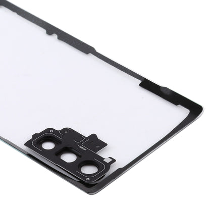 For Samsung Galaxy Note 10 N970 N9700 Transparent Battery Back Cover with Camera Lens Cover (Transparent) - Back Cover by PMC Jewellery | Online Shopping South Africa | PMC Jewellery