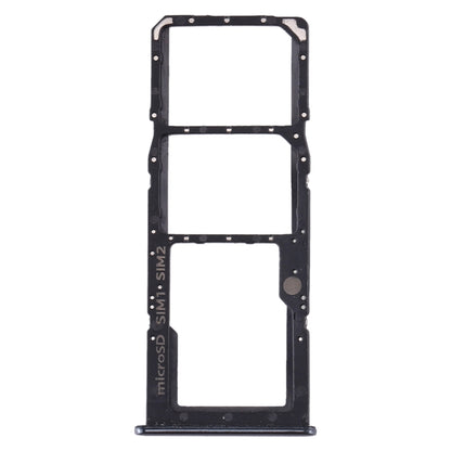 For Samsung Galaxy A30s SIM Card Tray + SIM Card Tray + Micro SD Card Tray (Black) - Card Socket by PMC Jewellery | Online Shopping South Africa | PMC Jewellery