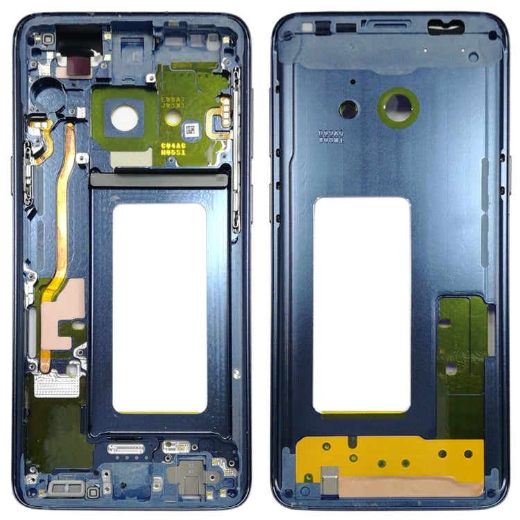 For Galaxy S9 G960F, G960F/DS, G960U, G960W, G9600  Middle Frame Bezel (Blue) - Frame Bezel Plate by PMC Jewellery | Online Shopping South Africa | PMC Jewellery