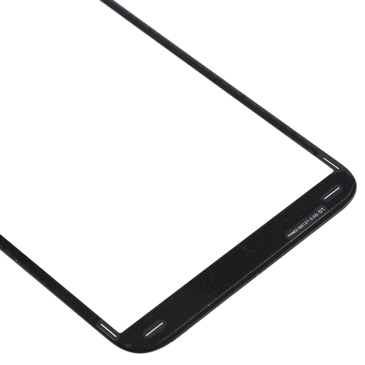 For Galaxy J4+ / J6+ / J610 Front Screen Outer Glass Lens (Black) - Outer Glass Lens by PMC Jewellery | Online Shopping South Africa | PMC Jewellery