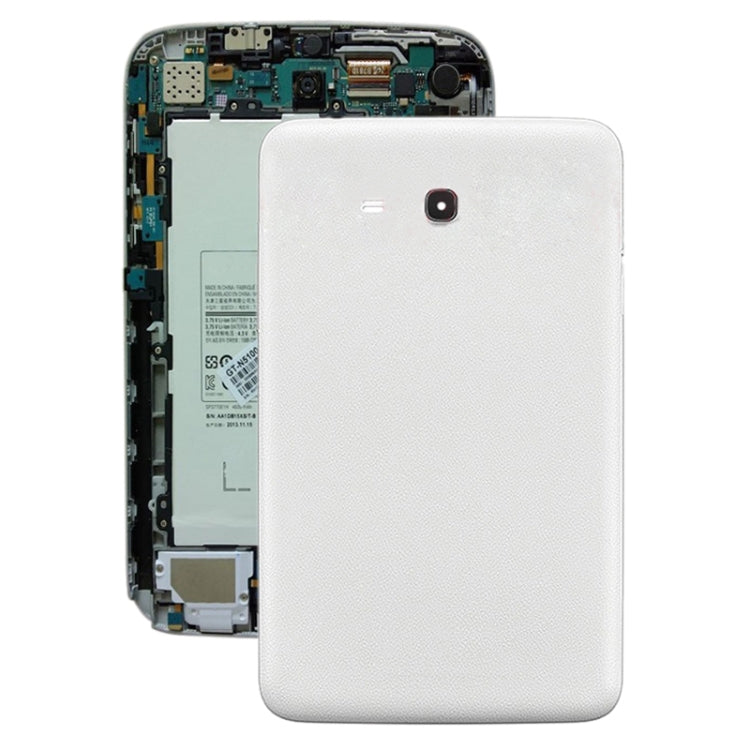 For Galaxy Tab 3 V T110 Battery Back Cover (White) - Back Cover by PMC Jewellery | Online Shopping South Africa | PMC Jewellery