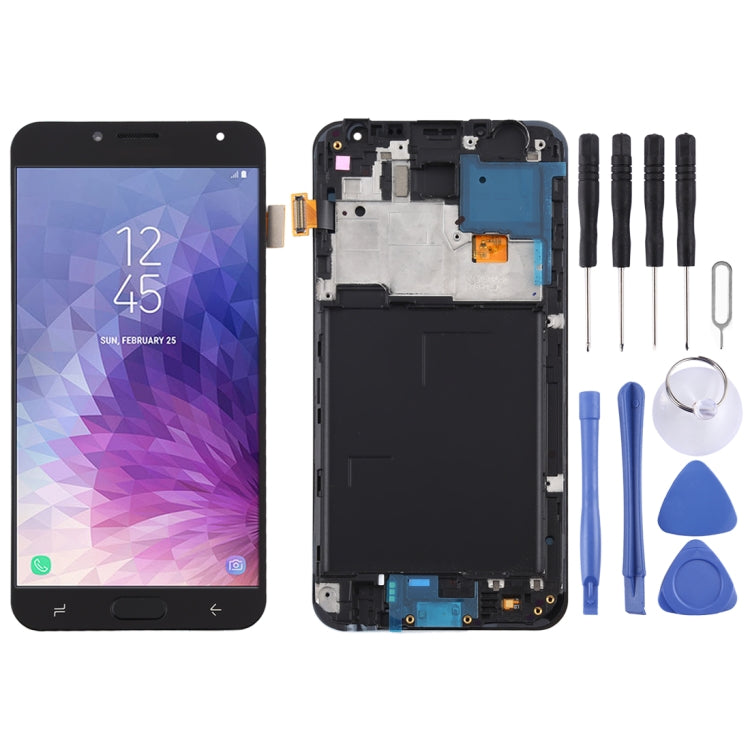 TFT LCD Screen for Galaxy J4 J400F/DS Digitizer Full Assembly with Frame (Black) - LCD Screen by PMC Jewellery | Online Shopping South Africa | PMC Jewellery