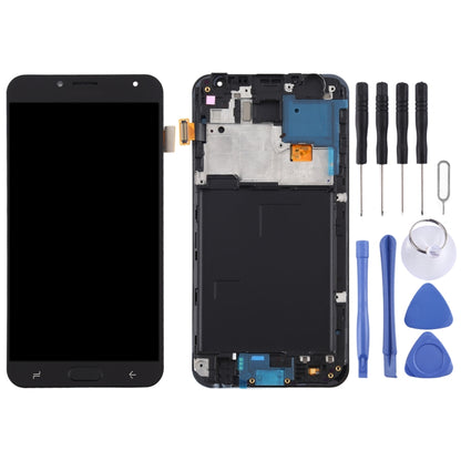 TFT LCD Screen for Galaxy J4 J400F/DS Digitizer Full Assembly with Frame (Black) - LCD Screen by PMC Jewellery | Online Shopping South Africa | PMC Jewellery