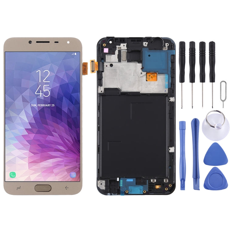 TFT LCD Screen for Galaxy J4 J400F/DS Digitizer Full Assembly with Frame (Gold) - LCD Screen by PMC Jewellery | Online Shopping South Africa | PMC Jewellery