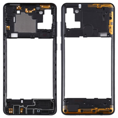 For Samsung Galaxy A21s  Middle Frame Bezel Plate (Black) - Frame Bezel Plate by PMC Jewellery | Online Shopping South Africa | PMC Jewellery