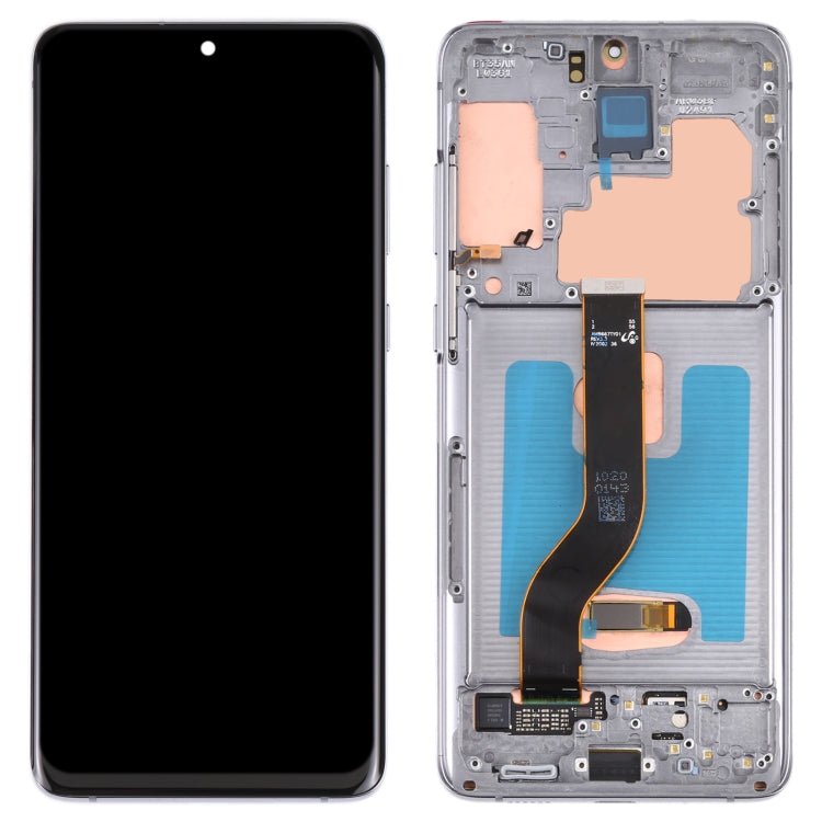 Original Super AMOLED LCD Screen for Samsung Galaxy S20+ 5G SM-G986B/G985 Digitizer Full Assembly with Frame (Grey) - LCD Screen by PMC Jewellery | Online Shopping South Africa | PMC Jewellery