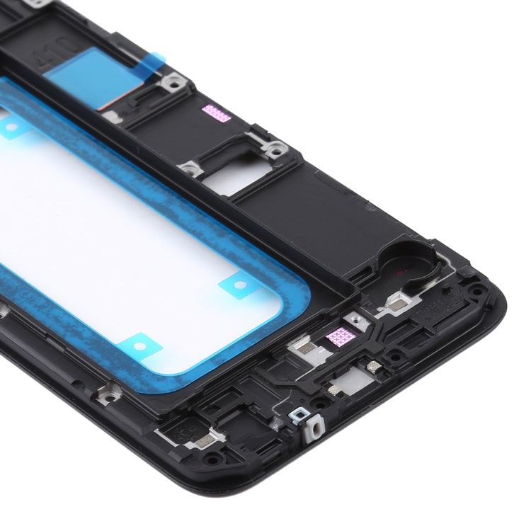 For Samsung Galaxy J4 Core / SM-J410  Front Housing LCD Frame Bezel Plate (Black) - Frame Bezel Plate by PMC Jewellery | Online Shopping South Africa | PMC Jewellery