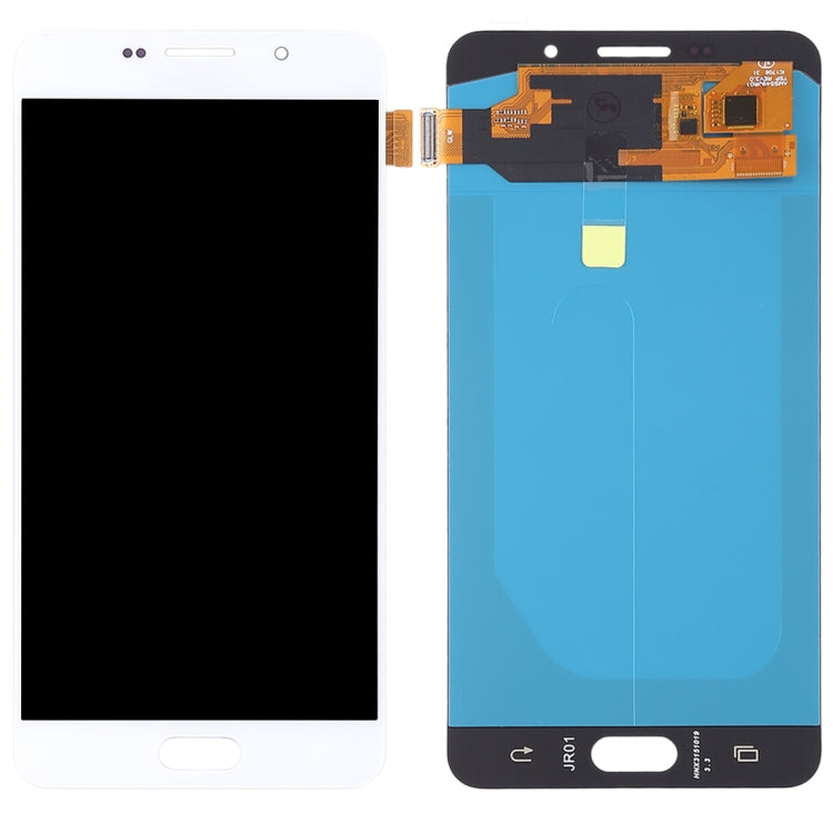 LCD Screen and Digitizer Full Assembly (OLED Material ) for Galaxy A7 (2016), A710F, A710F/DS, A710FD, A710M, A710M/DS, A710Y/DS, A7100(White) - LCD Screen by PMC Jewellery | Online Shopping South Africa | PMC Jewellery