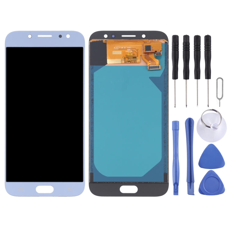 TFT LCD Screen for Galaxy J7 (2017) / J7 Pro /  J730F/DS, J730FM/DS,AT&T with Digitizer Full Assembly (Blue) - LCD Screen by PMC Jewellery | Online Shopping South Africa | PMC Jewellery