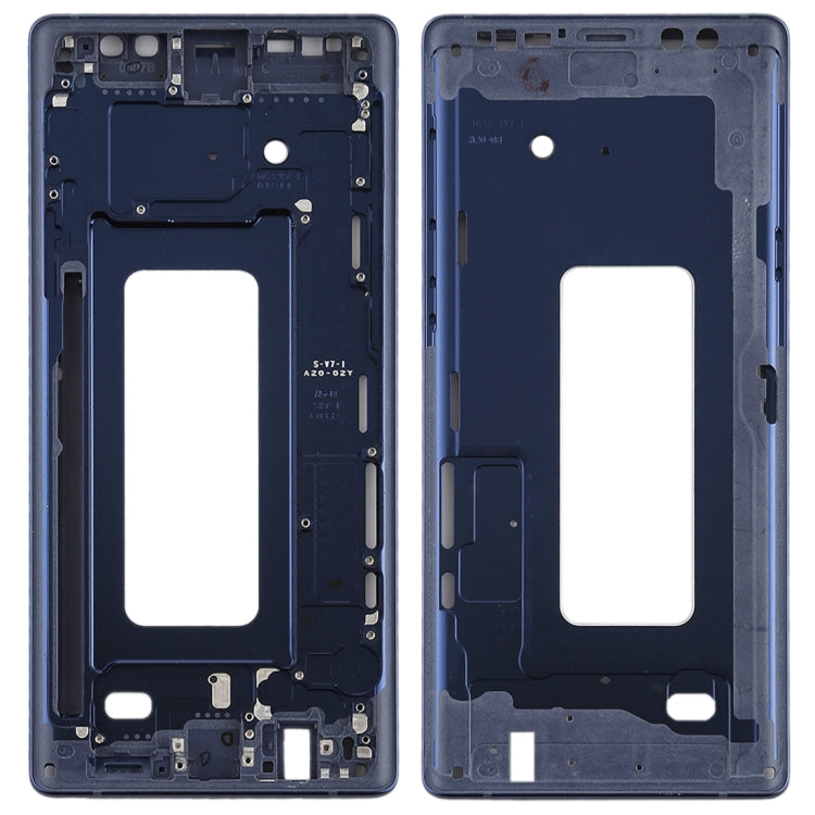 For Galaxy Note9 Front Housing LCD Frame Bezel (Blue) - Frame Bezel Plate by PMC Jewellery | Online Shopping South Africa | PMC Jewellery