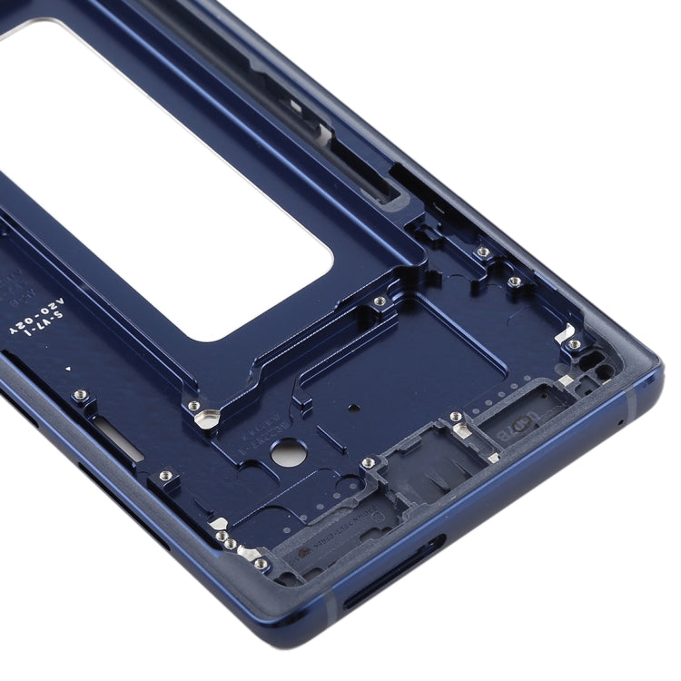 For Galaxy Note9 Front Housing LCD Frame Bezel (Blue) - Frame Bezel Plate by PMC Jewellery | Online Shopping South Africa | PMC Jewellery