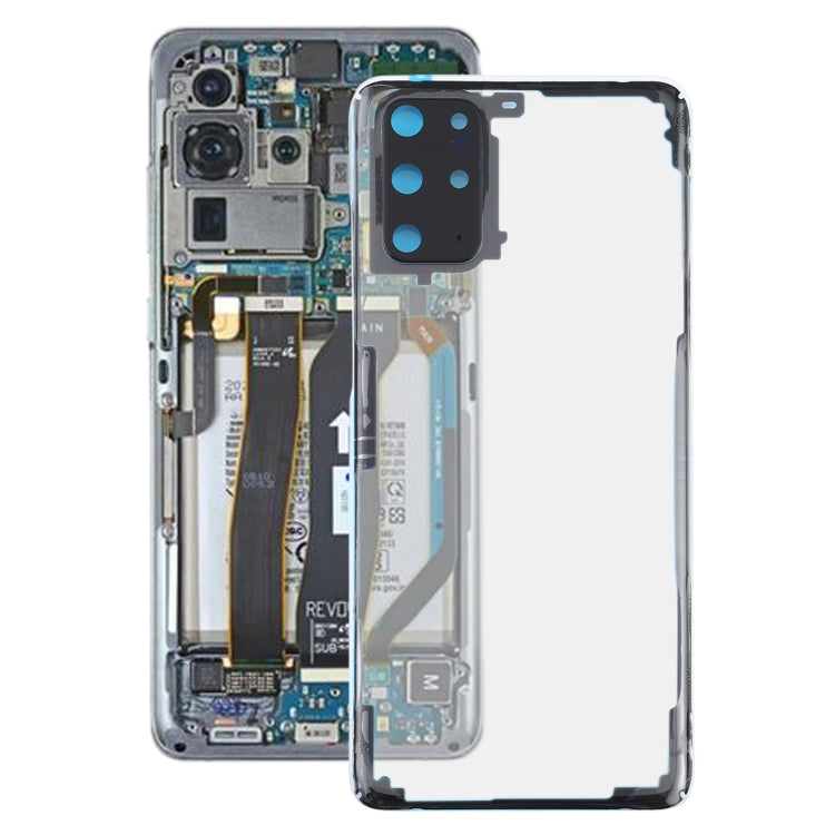 For Samsung Galaxy S20+ SM-G985 SM-G985F SM-G985F/DS Glass Transparent Battery Back Cover (Transparent) - Back Cover by PMC Jewellery | Online Shopping South Africa | PMC Jewellery