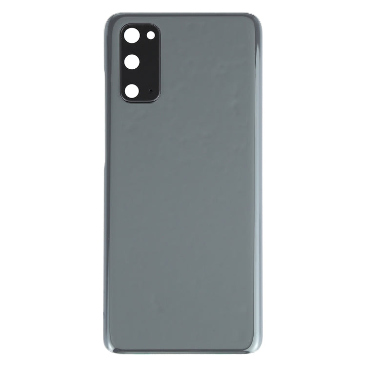 For Samsung Galaxy S20 Battery Back Cover with Camera Lens Cover (Grey) - Back Cover by PMC Jewellery | Online Shopping South Africa | PMC Jewellery