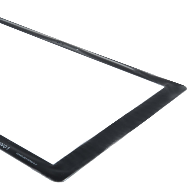 For Samsung Galaxy TabPro S SM-W700 Front Screen Outer Glass Lens (Black) - Outer Glass Lens by PMC Jewellery | Online Shopping South Africa | PMC Jewellery