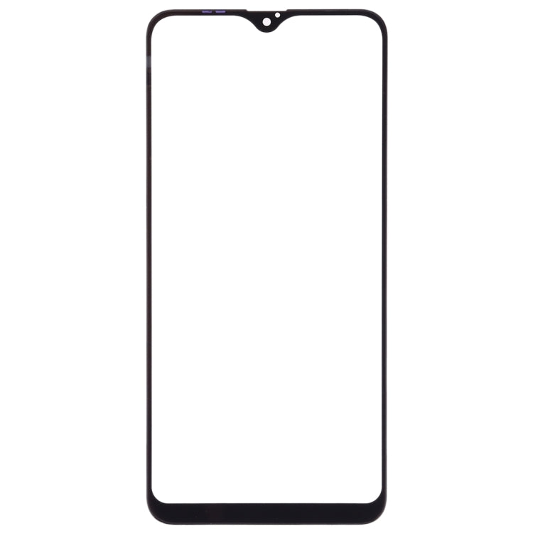 For Samsung Galaxy A10 10pcs Front Screen Outer Glass Lens (Black) - Outer Glass Lens by PMC Jewellery | Online Shopping South Africa | PMC Jewellery