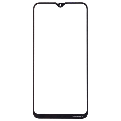 For Samsung Galaxy A10 10pcs Front Screen Outer Glass Lens (Black) - Outer Glass Lens by PMC Jewellery | Online Shopping South Africa | PMC Jewellery