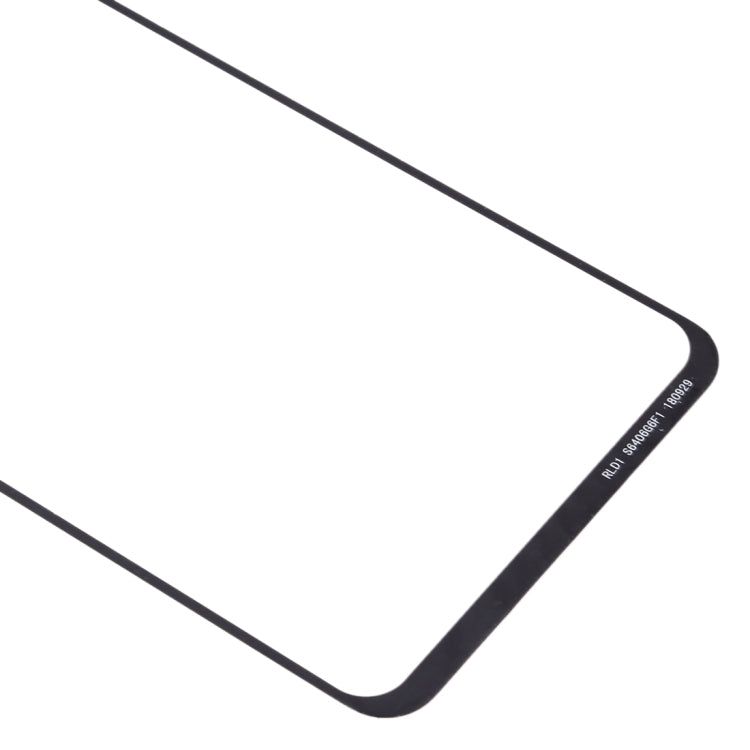 For Samsung Galaxy A8s / Galaxy A9 Pro 2019 10pcs Front Screen Outer Glass Lens (Black) - Outer Glass Lens by PMC Jewellery | Online Shopping South Africa | PMC Jewellery