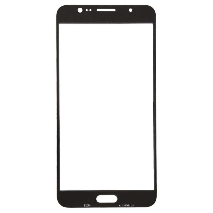 For Samsung Galaxy J7 (2016), J710F, J710FN, J710M/MN, J7108 10pcs Front Screen Outer Glass Lens (White) - Outer Glass Lens by PMC Jewellery | Online Shopping South Africa | PMC Jewellery