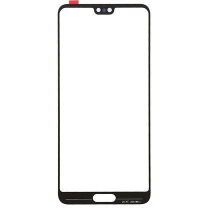 For Huawei P20 10PCS Front Screen Outer Glass Lens (White) - Outer Glass Lens by PMC Jewellery | Online Shopping South Africa | PMC Jewellery