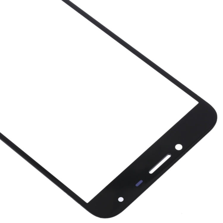 For Samsung Galaxy J4 (2018) 10pcs Front Screen Outer Glass Lens (Black) - Outer Glass Lens by PMC Jewellery | Online Shopping South Africa | PMC Jewellery