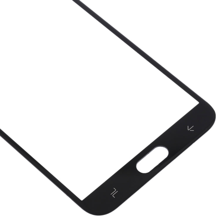 For Samsung Galaxy J4 (2018) 10pcs Front Screen Outer Glass Lens (Black) - Outer Glass Lens by PMC Jewellery | Online Shopping South Africa | PMC Jewellery