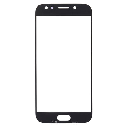 For Samsung Galaxy J5 (2017) / J530 10pcs Front Screen Outer Glass Lens (Black) - Outer Glass Lens by PMC Jewellery | Online Shopping South Africa | PMC Jewellery