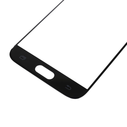 For Samsung Galaxy J5 (2017) / J530 10pcs Front Screen Outer Glass Lens (Black) - Outer Glass Lens by PMC Jewellery | Online Shopping South Africa | PMC Jewellery