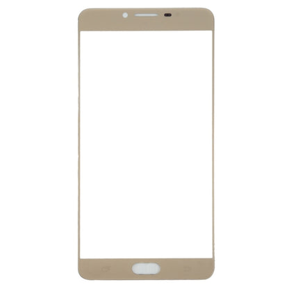 For Samsung Galaxy C9 Pro / C900 10pcs Front Screen Outer Glass Lens (Gold) - Outer Glass Lens by PMC Jewellery | Online Shopping South Africa | PMC Jewellery