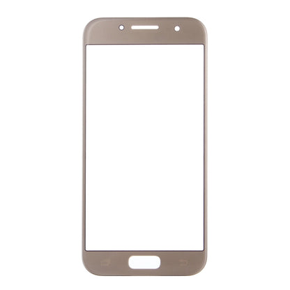 For Samsung Galaxy A7 (2017) / A720 10pcs Front Screen Outer Glass Lens (Gold) - Outer Glass Lens by PMC Jewellery | Online Shopping South Africa | PMC Jewellery