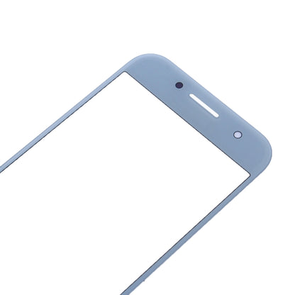 For Samsung Galaxy A3 (2017) / A320 10pcs Front Screen Outer Glass Lens (Blue) - Outer Glass Lens by PMC Jewellery | Online Shopping South Africa | PMC Jewellery