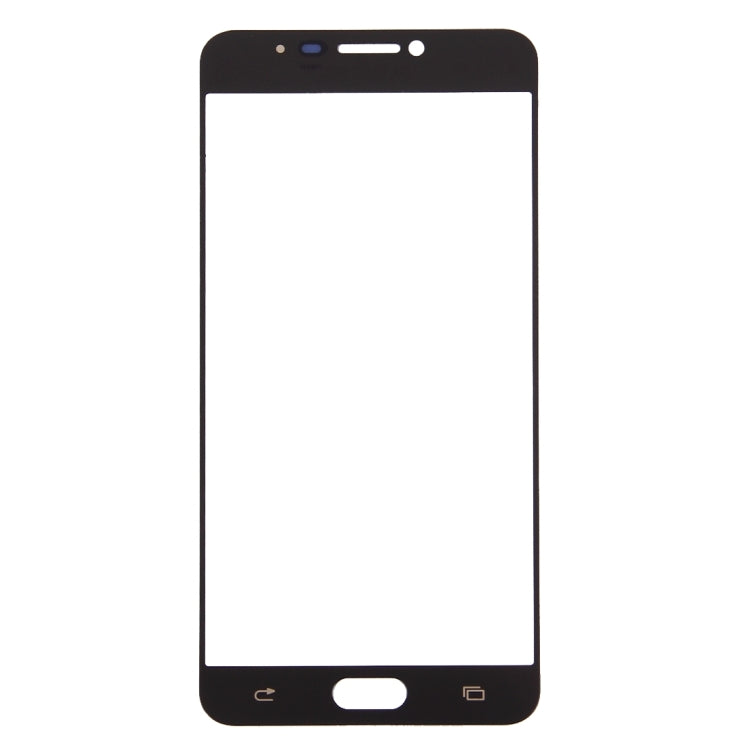 For Samsung Galaxy C5 10pcs Front Screen Outer Glass Lens (Gold) - Outer Glass Lens by PMC Jewellery | Online Shopping South Africa | PMC Jewellery