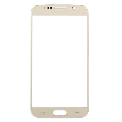 For Samsung Galaxy S6 / G920F 10pcs Front Screen Outer Glass Lens (Gold) - Outer Glass Lens by PMC Jewellery | Online Shopping South Africa | PMC Jewellery