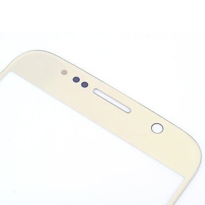 For Samsung Galaxy S6 / G920F 10pcs Front Screen Outer Glass Lens (Gold) - Outer Glass Lens by PMC Jewellery | Online Shopping South Africa | PMC Jewellery