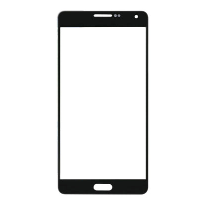 For Samsung Galaxy A7 (2015) 10pcs Front Screen Outer Glass Lens (Black) - Outer Glass Lens by PMC Jewellery | Online Shopping South Africa | PMC Jewellery