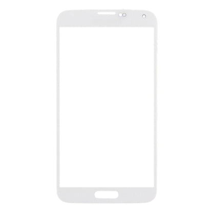 For Samsung Galaxy S5 / G900 10pcs Front Screen Outer Glass Lens (White) - Outer Glass Lens by PMC Jewellery | Online Shopping South Africa | PMC Jewellery