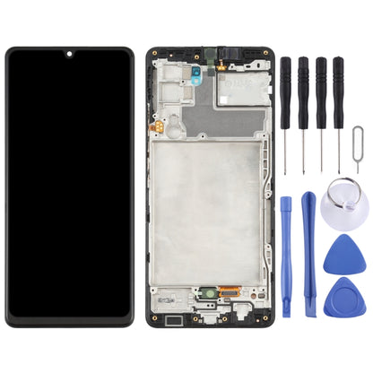 Original Super AMOLED LCD Screen for Samsung Galaxy A42 5G SM-A426 Digitizer Full Assembly with Frame (Black) - LCD Screen by PMC Jewellery | Online Shopping South Africa | PMC Jewellery