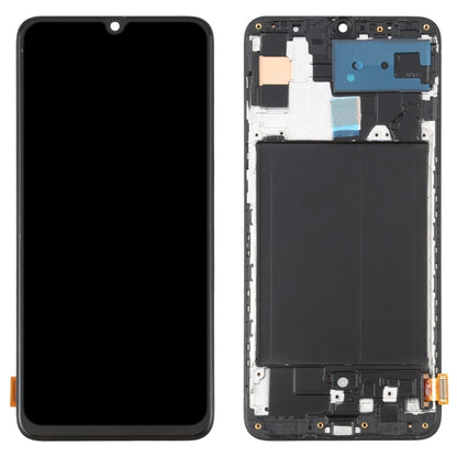 OLED LCD Screen for Samsung Galaxy A70 SM-A705 Digitizer Full Assembly with Frame (6.7 inch)(Black) - LCD Screen by PMC Jewellery | Online Shopping South Africa | PMC Jewellery