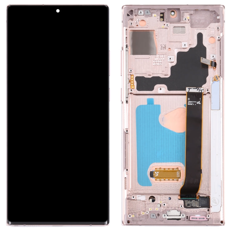 Original Super AMOLED LCD Screen for Samsung Galaxy Note20 Ultra SM-N986(5G Version) Digitizer Full Assembly With Frame (Gold) - LCD Screen by PMC Jewellery | Online Shopping South Africa | PMC Jewellery