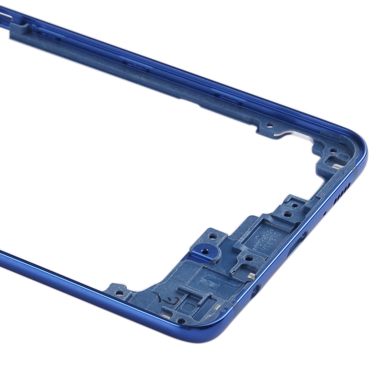 For Galaxy A9 (2018) Middle Frame Bezel Plate (Blue) - Frame Bezel Plate by PMC Jewellery | Online Shopping South Africa | PMC Jewellery