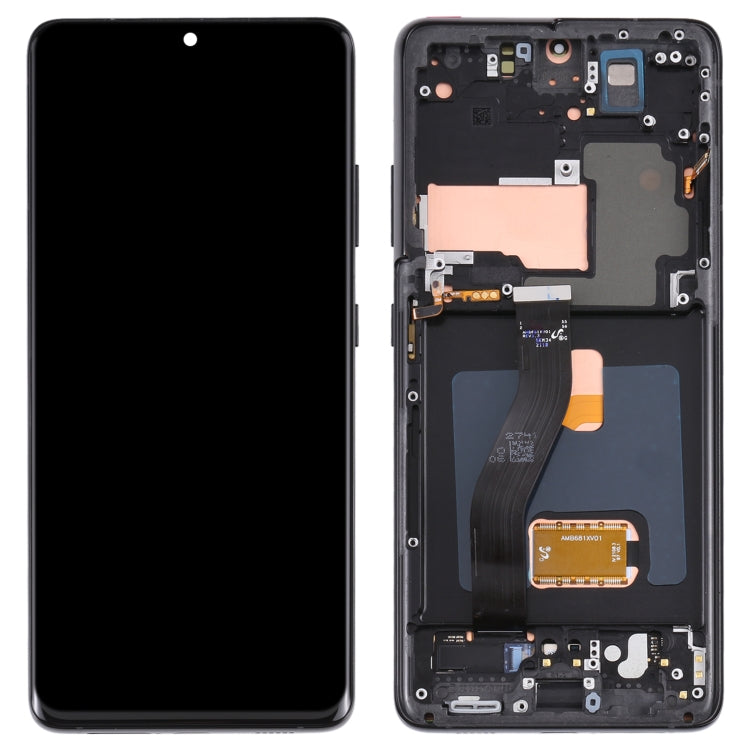 Original Super AMOLED LCD Screen For Samsung Galaxy S21 Ultra 5G SM-G998B Digitizer Full Assembly with Frame (Black) - LCD Screen by PMC Jewellery | Online Shopping South Africa | PMC Jewellery