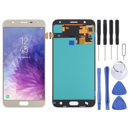 OLED LCD Screen for Samsung Galaxy J4 2018 SM-J400 With Digitizer Full Assembly (Gold) - LCD Screen by PMC Jewellery | Online Shopping South Africa | PMC Jewellery