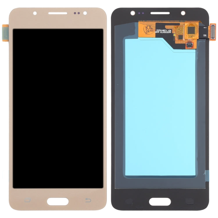 OLED LCD Screen for Samsung Galaxy J5 (2016) SM-J510 With Digitizer Full Assembly (Gold) - LCD Screen by PMC Jewellery | Online Shopping South Africa | PMC Jewellery