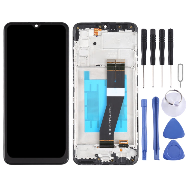 OEM LCD Screen for Samsung Galaxy M02s Digitizer Full Assembly with Frame (US) - LCD Screen by PMC Jewellery | Online Shopping South Africa | PMC Jewellery