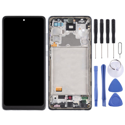 incell Material LCD Screen and Digitizer Full Assembly with Frame (Not Supporting Fingerprint Identification) for Samsung Galaxy A72 4G SM-A725 - LCD Screen by PMC Jewellery | Online Shopping South Africa | PMC Jewellery