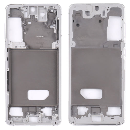 For Samsung Galaxy S21 5G SM-G991B Middle Frame Bezel Plate (Silver) - Frame Bezel Plate by PMC Jewellery | Online Shopping South Africa | PMC Jewellery