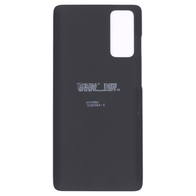 For Samsung Galaxy S20 FE 5G SM-G781B Battery Back Cover (Black) - Back Cover by PMC Jewellery | Online Shopping South Africa | PMC Jewellery