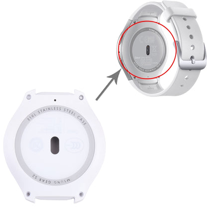 Rear Housing Cover with Glass Lens For Samsung Gear S2 SM-R720 (White) - For Samsung by PMC Jewellery | Online Shopping South Africa | PMC Jewellery