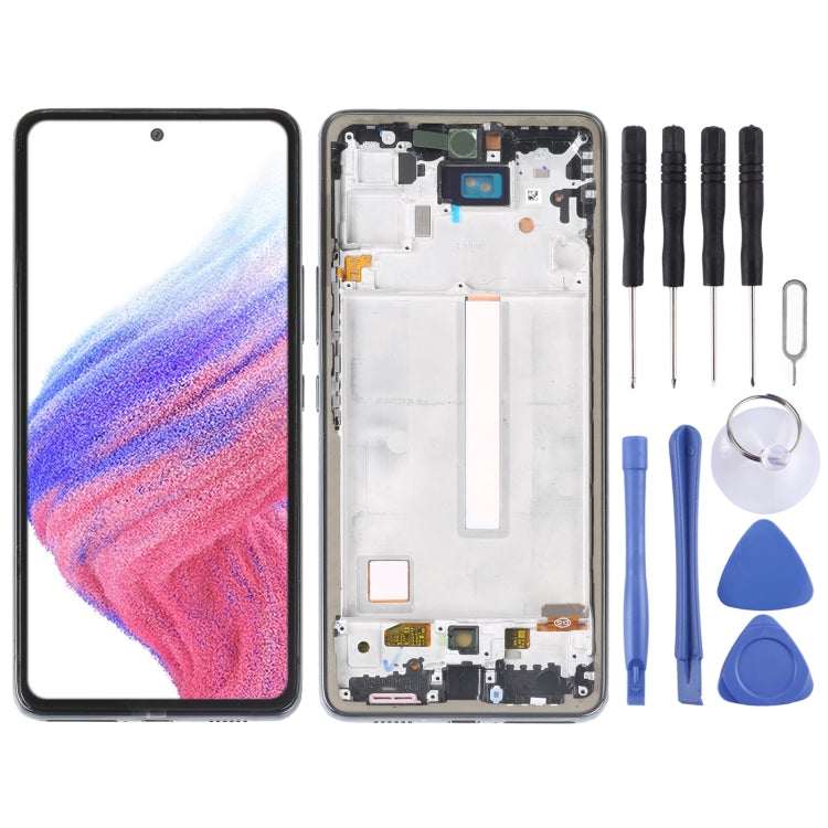 incell LCD Screen For Samsung Galaxy A53 5G SM-A536 Digitizer Full Assembly with Frame,Not Supporting Fingerprint Identification - LCD Screen by PMC Jewellery | Online Shopping South Africa | PMC Jewellery