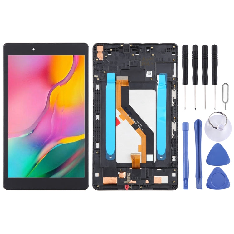 For Samsung Galaxy Tab A 8.0 2019 SM-T290 WiFi Edition Original LCD Screen Digitizer Full Assembly with Frame (Black) - LCD Screen by PMC Jewellery | Online Shopping South Africa | PMC Jewellery